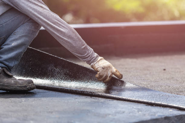 Professional Crawl Space Encapsulation technician working in Amboy, IL